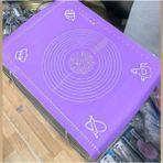 Mikasso Hamur Açma Yağurma Kesme Şekil Verme Matı Silikon