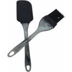 Mikasso Hamur / Yumurta Fırça Spatula Saydam Takım Plastik