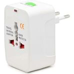 Mikasso HDX1253 Fonksiyonel Amerikan Priz Dönüştürücü Şarj Adaptörü - Çok Renkli