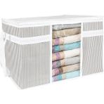 Mikasso Home Pencereli Kazak Hurcu 45X40X30 cm Tela 45 x 40 Beyaz Tr
