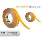 Mikasso Iç Mekan Şerit LED Yapıştırıcı Bant Çift Taraflı Güçlü Bant 15MT