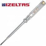 Mikasso Izeltaş Kontrol Kalemi 190MM Düz Tornavida Elektrik Kontrol Kalem