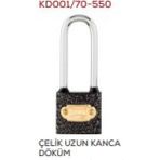 Mikasso Kale Uzun Kancalı Asma Kilit KD001/70-550 - Çok Renkli