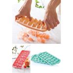 Mikasso Kapaklı Elmas Buzluk Elmas Buz Kalıbı Diamond Ice Cube Box Plastik