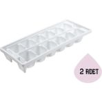 Mikasso Kare Buz Kalıbı 2 Adet UR-3176 Gkh Plastik