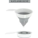 Mikasso Katlanır Silikon Akordiyon Huni Katlanır Huni Plastik