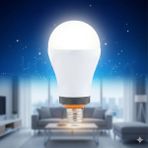 Mikasso KES076 Şarjlı Acil Durum LED Ampulü 12W E27 Beyaz Işık (Kesintide Yanar)