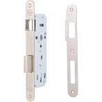 Mikasso Kilit Oda Kapı Kilidi Oval 23MM/40MM Saten - 9040KY - Çok Renkli