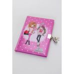 Mikasso Kilitli Günlük Defter Karton Belirtilmemiş Orta Boy Pembe Belirtilmemiş Belirtilmemiş A5 Belirtilmem - Çok Renkli
