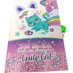Mikasso Kız Çocuk Kutulu Kilitli Hatıra Defteri "stay Magical" 13*9 cm 48 Yaprak Karton Çizgili Belirtilmemi - Çok Renkli