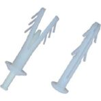 Mikasso Korniş Dübeli -Plastik Çivili -7mm -(Pk./ad.: 25ADET) -Made