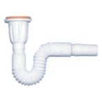 Mikasso Körüklü Lavabo Sifonu Plastik Süzgeçli
