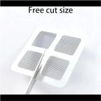 Mikasso Lavabo Gider Süzgeci 10 Adet 9X9CM Banyo Duş Toplayıcı Plastik