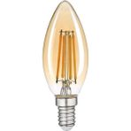 Mikasso LED Ampul 6W 2500K E14 ( Gün Işığı ) ( Bal Cam ) - Çok Renkli