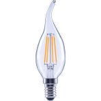 Mikasso LED Fılament 4W 2700K 470LM E14 Duy Sarı Işık Ampul Dim Edilebilir Kıvrık Uç - Çok Renkli
