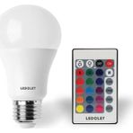 Mikasso Ledolet Rgb LED Ampul 9 W E27 Duy Dımmerlı Uzaktan Kumandalı - Çok Renkli