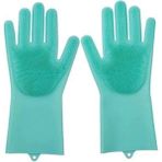 Mikasso Magic Gloves Sihirli Bulaşık Eldiveni Plastik Mavi