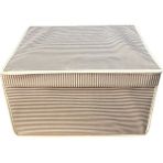 Mikasso Maxi Çok Amaçlı Saklama Kutusu Kutu Hurç Organizer Oyuncak Kutusu Hurç Çizgi Desen 40X50X30 40 x 60