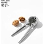 Mikasso Metal Ceviz & Fındık Kıracağı 1.kalite Uzun Süre Kulanım Kalitesinde Çelik Gri