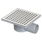 Mikasso Metal Yer Süzgeci 15X15/70 Yandan Çıkış
