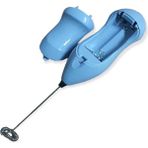Mikasso Mini Mikser Kahve Süt Köpürtücü Karıştırıcı Cappucino Mixer Pilli Çırpıcı Metal