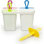 Mikasso Moonstar Dondurma Kabı Meybuz Dondurma Kalıbı 4, Lü Plastik Turuncu