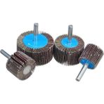 Mikasso Mop Zımpara Saplı Silindir Zımpara Seti 4 Parça 80 Kum Daire Zımpara Takımı Ahşap Metal Zımparalama