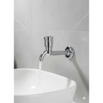 Mikasso Musluk Tuvalet Bahçe Çeşme Balkon Lavabo Wc Musluğu ( Uzun ) Krom 80+ Derece 0 - 10 cm Yok