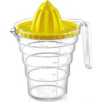 Mikasso Ölçülü Narenciye Sıkacağı 500ML Portakal Limon Sıkacağı Plastik