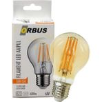 Mikasso ORB-F6W A60-6W E27 Şeffaf Dekoratif 600 Lm LED Ampül RA80 220-240v-50hz - Çok Renkli