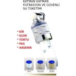 Mikasso Pas Tortu Klor Kireç Önleyici Musluk Başlığı Pamuk Filtreli ve Su Tasarruflu Musluk Başlığı Ucu