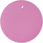 Mikasso Pembe Silikon Nihale Tencere Çaydanlık Altlığı Silikon