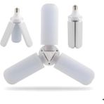 Mikasso : Pervane Ampul, 42W, E27 Duy, 3 Kollu, Beyaz (Hs 2033) Beyaz