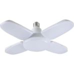 Mikasso Pervane LED Ampül 4 Kanatlı 220V 60W 6000 Lümen Beyaz E27 Volemı