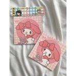 Mikasso Pink Rabbit Memo Pad Kare Not Defteri Yapışkanlı Not Kağıdı - Çok Renkli