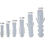Mikasso Plastik Dübel No: 10 (100 Ad)