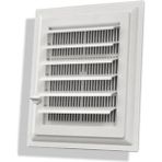 Mikasso Plastik Menfez 40X40 cm Banyo / Wc Havalandırma Menfez