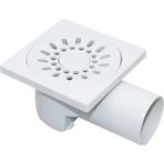 Mikasso Plastik Yer Süzgeç 10X10 50MM Çıkışlı 1 Adet Çelik 1 Parça Tr Belirtilmemiş