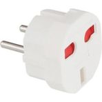 Mikasso Plus Adaptör Fiş,priz (Ingiliz Tip) Beyaz