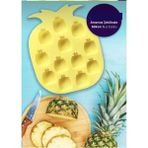 Mikasso Pratik Ananas Şeklinde Silikon Buz Kalıbı | Silikon Yapışmaz Buzluk Ananas Buz Kalıbı Silikon