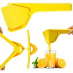 Mikasso Pratik Katlanabilir Lüks Limon Pres ve Narenciye Sıkacağı | Katlanabilir Lüks Limon Sıkacağı Plastik