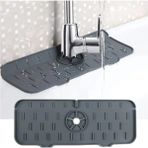 Mikasso Premium Kalite Evye Mutfak Lavabo Bataryası Musluk Altı Su Emici Matı Su Sızdırmaz Önleyici Mat Siya