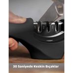 Mikasso Profesyonel Bıçak Bileyici 3 Açılı Elmas Seramik Çelik
