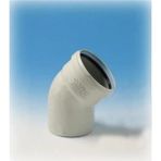 Mikasso Pvc Açık Dirsek 125X45°