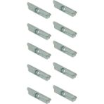 Mikasso Pvc Açılır Pencere/kapı Zamak Karşılık (Striker) Alüminyum