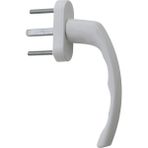 Mikasso Pvc Pencere Kolu Beyaz Pimapen Kapı ve Pencelerle Uyumlu Metal Sap Metal Beyaz