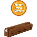 Mikasso Pvc Pimapen Pencere Menteşesi Metal 75 mm Açık Kahverengi 3 Adet Turuncu