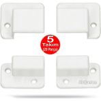 Mikasso Pvc Pimapen Pencere Sineklik Montaj Aparatı 5 Takım Set Vida (10X20 Profillere Uygundur) Eva / Pvc
