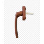Mikasso Pvc Plastik Pencere Kol Ceviz Kahve(1 Adet) Plastik