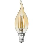 Mikasso Rustik Kıvrık Buji LED Ampul 4 W E-14 2700K Amber Işık 500625 - Çok Renkli